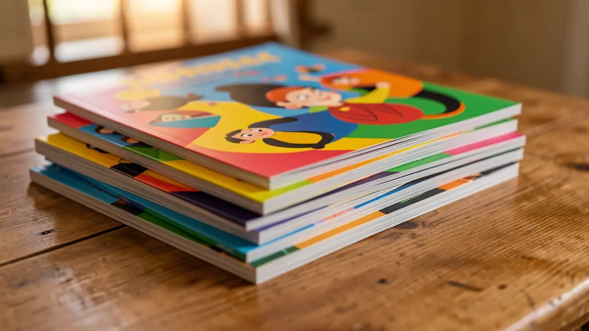 Image générique de magazines de films d'animation.