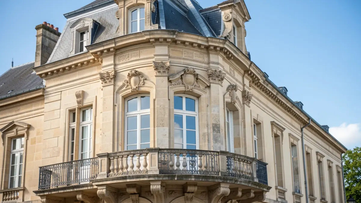 Facade of the Communauté de Communes de Blaye town hall.