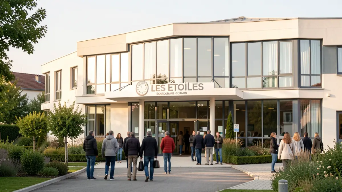 Façade du centre socioculturel Les Étoiles à Villenave-d'Ornon.