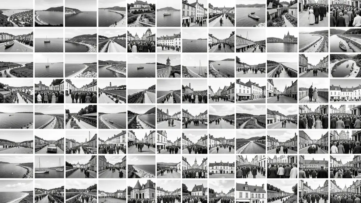 Generic image of 100 iconic photographs tracing the history of Charente-Maritime.