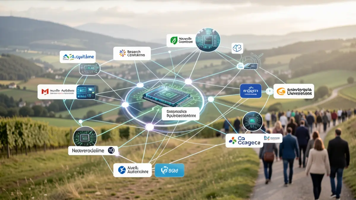 Generic image of the NAIA cross-border technological ecosystem.