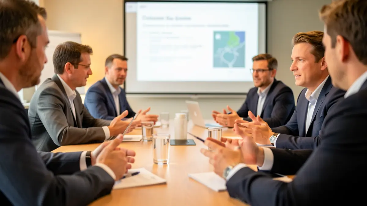 Professionnels de l'industrie réunis à Mauléon pour discuter de décarbonation.