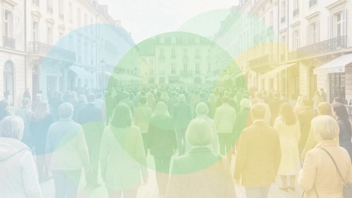 Image générique de couleurs pastel douces représentant la santé mentale et le bien-être.