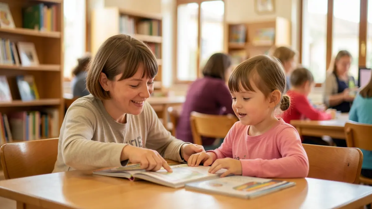 Image générique de bénévolat scolaire.