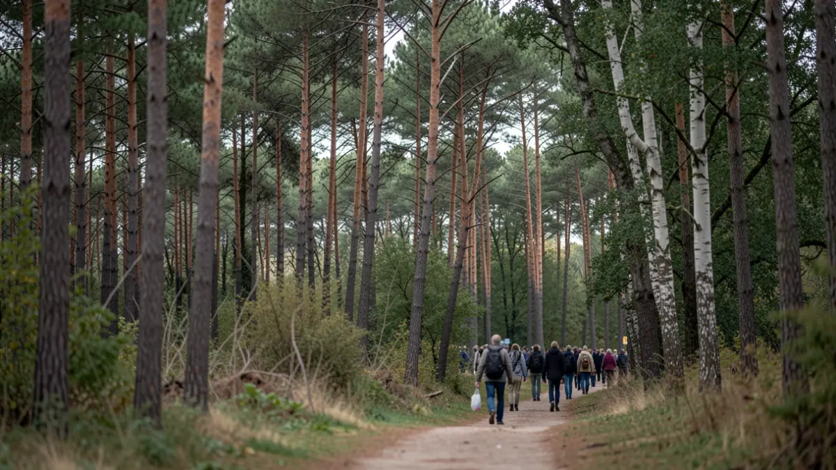Forêt de Tanaïs à Blanquefort, confrontée au stress hydrique et aux espèces envahissantes.