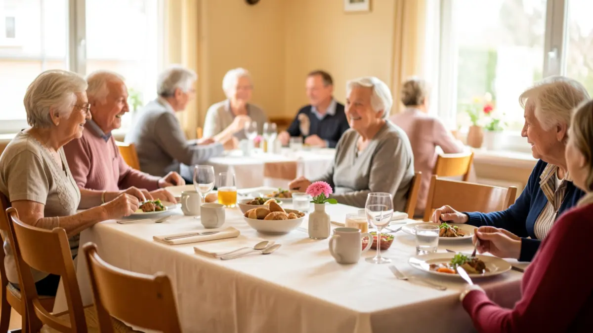 Generic image: creating a convivial atmosphere.