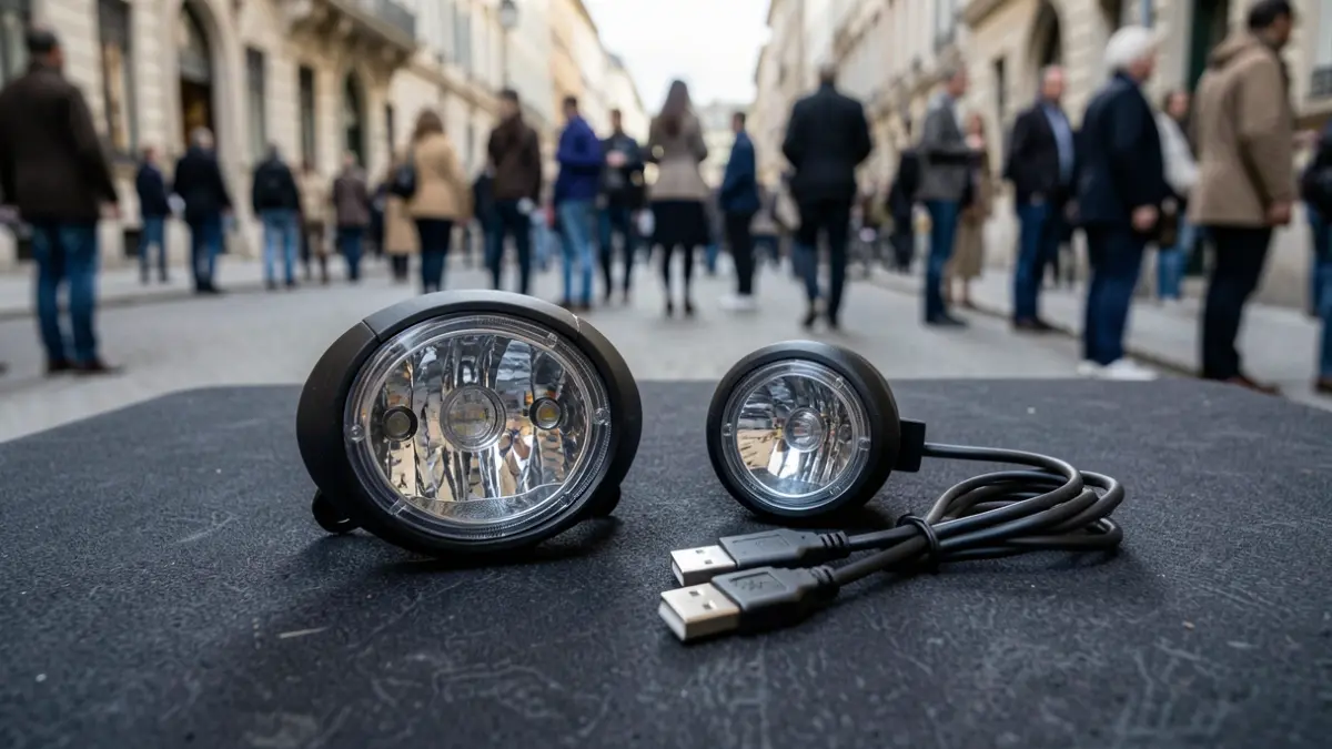 Image générique de kits d'éclairage de vélo.