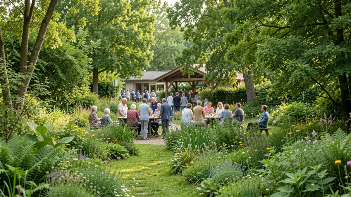 Generic image of a preserved natural space suitable for intergenerational meetings.