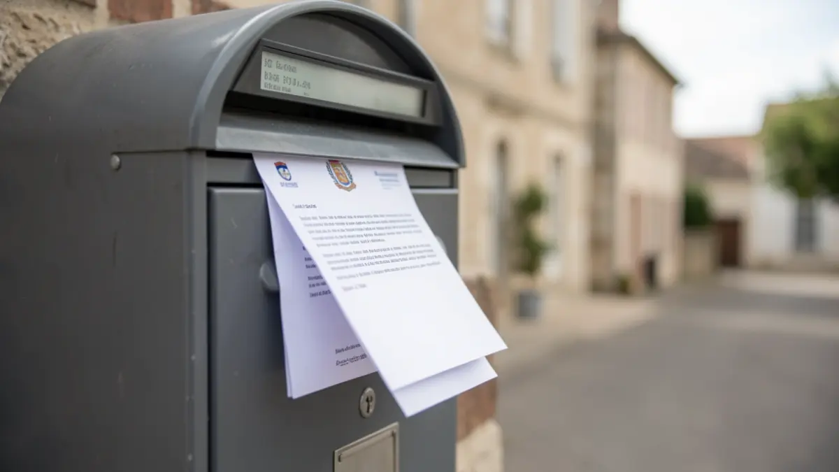 Generic image of official communication from a town hall.