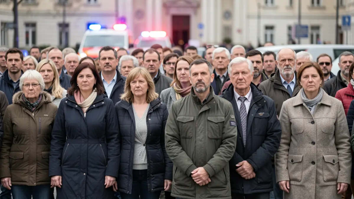 Image générique de citoyens volontaires se préparant à aider leur communauté en cas de crise.